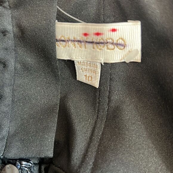 Anthropologie x Ronny Kobo Corin Velvet Dress/ size 10 - Picture 9 of 10